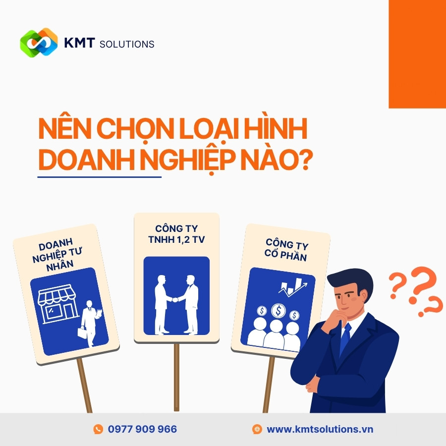 Nên chọn loại hình doanh nghiệp nào?
