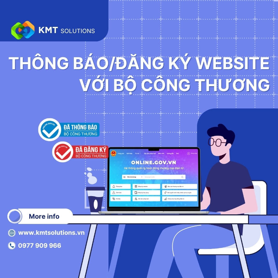 KMT_thông báo website